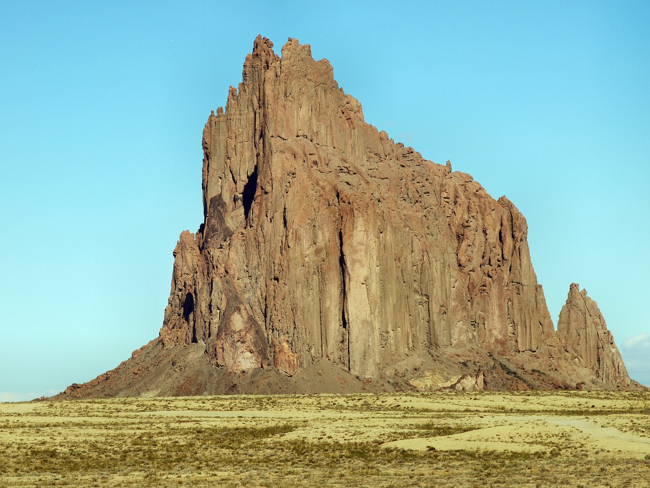 Shiprock New Mexico by Drone