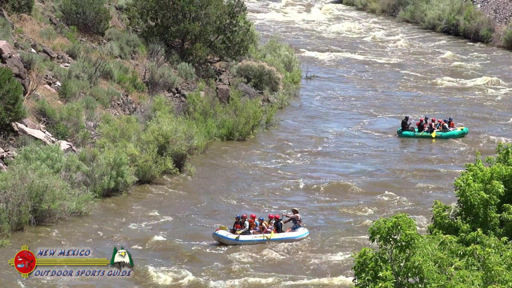 Rio Grande Gorge Whitewater Rafting Race Course