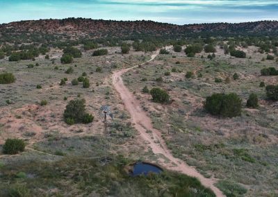Cowboy Shack Windmill Galesteo Basin Preserve Parrot Anafi