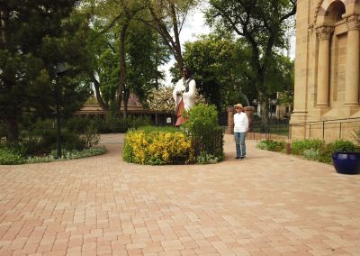 Paulette Santa Fe Plaza May 10 2020