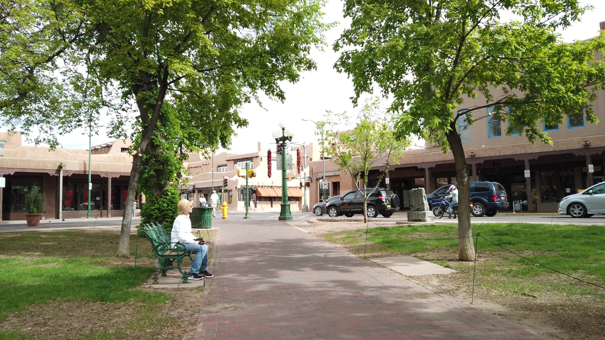 Paulette Santa Fe Plaza May 10 2020