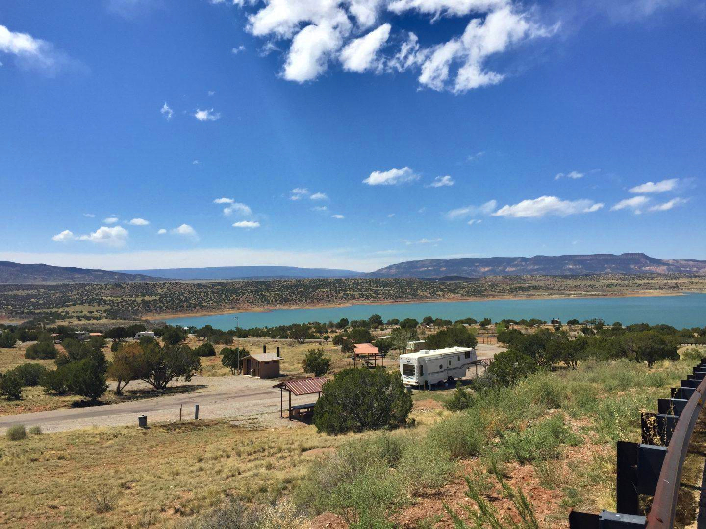 Abiquiu Lake Riana Campground RV
