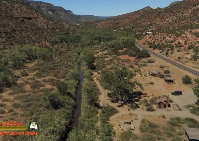 Jemez River Spanish Queen Trout Fishing Public Access Anafi Osmo Pocket 07 01 2020 00:01:44 04