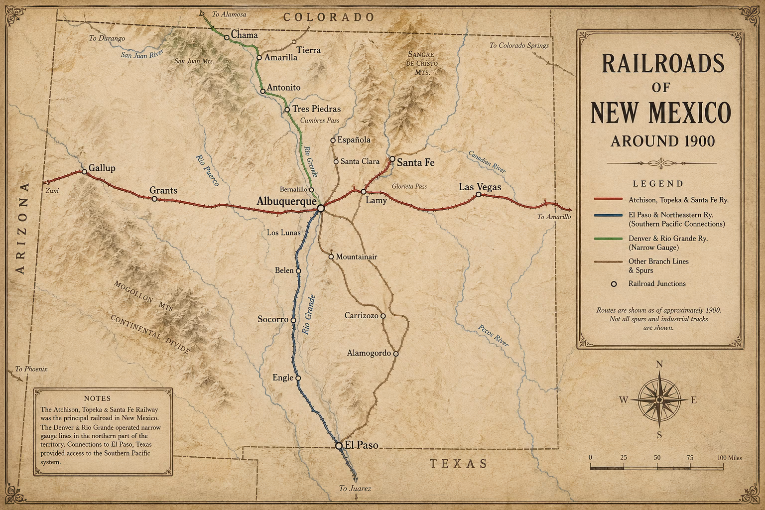 NM Railroads 1900