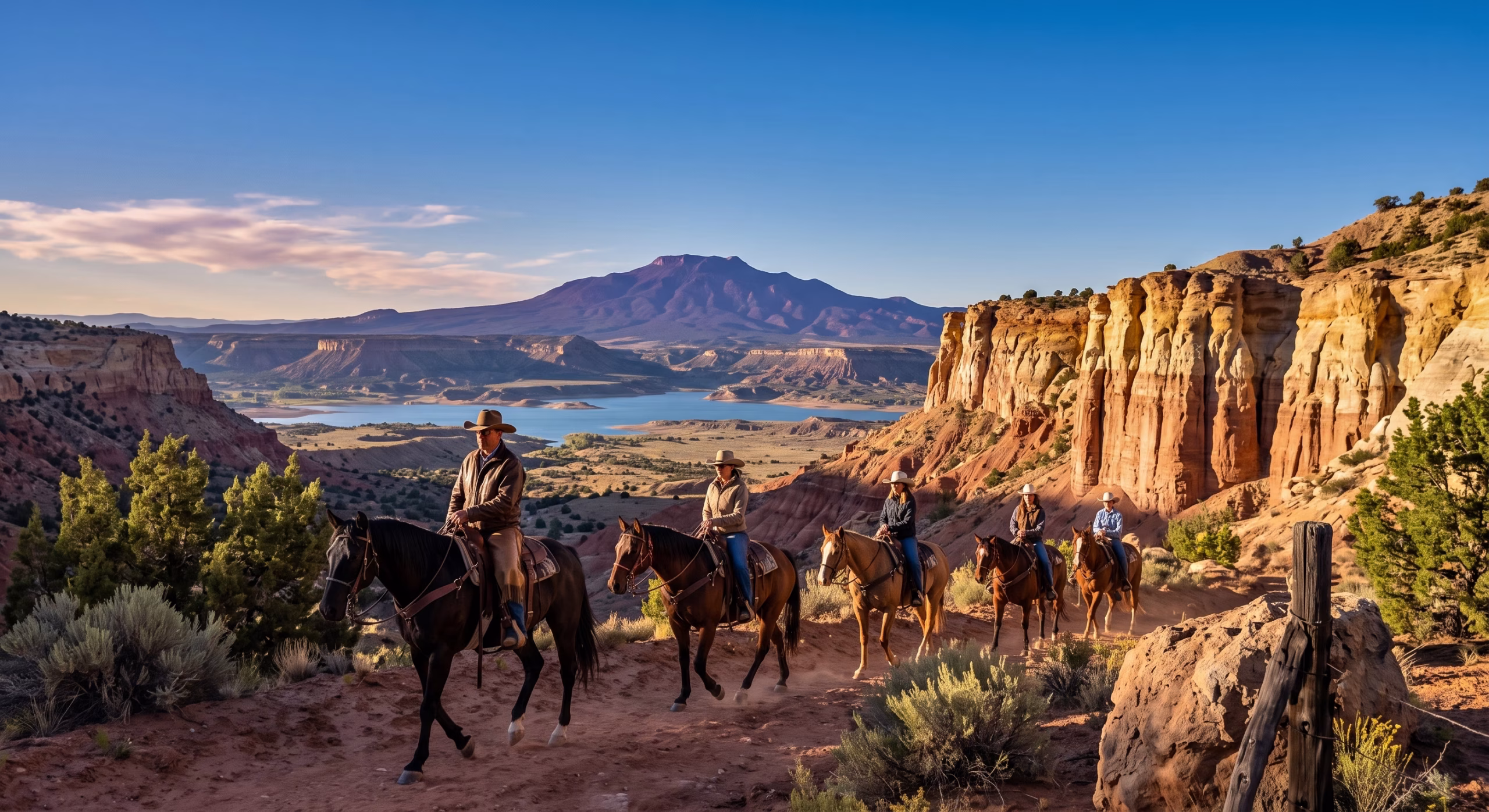 New Mexico Outdoors 1 Ghost Ranch Trail Ride