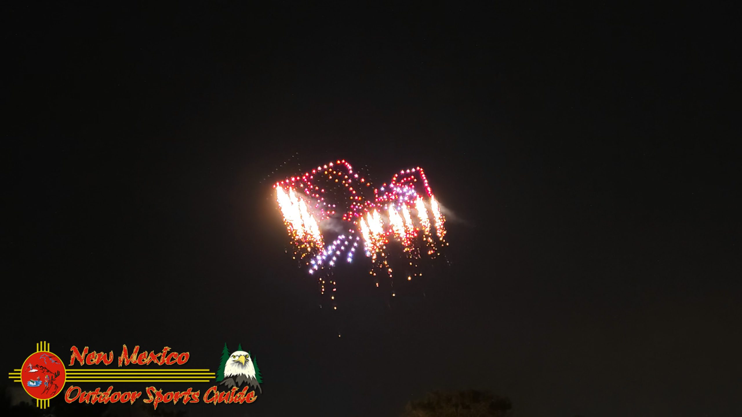 New Mexico Outdoors 2 July 4th 2026 Santa Fe Drone Show Luna Ultra 00:08:37 08