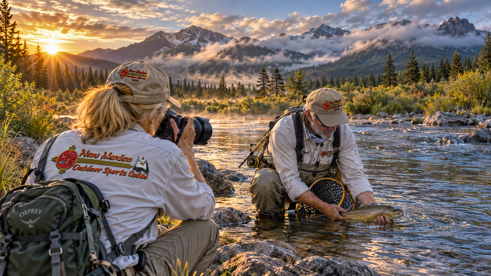 New Mexico Outdoors 1 rio chama private water trout fly fishing rancho del oso pardo