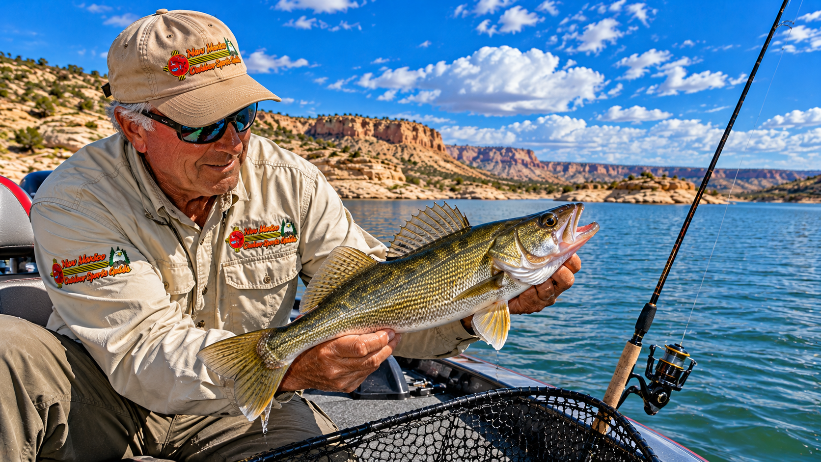 conchas lake new mexico walleye fishing