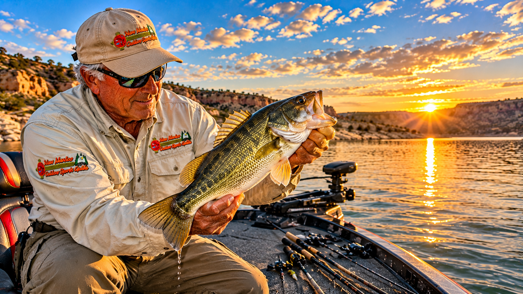 ute lake new mexico bass fishing