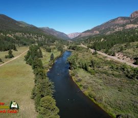 New Mexico Outdoors Photos 5 Fly-Fishing-Rio-Grande-River-Coller-State-Wildlife-Area-South-Fork-CO-Air-2S-08-30-2022